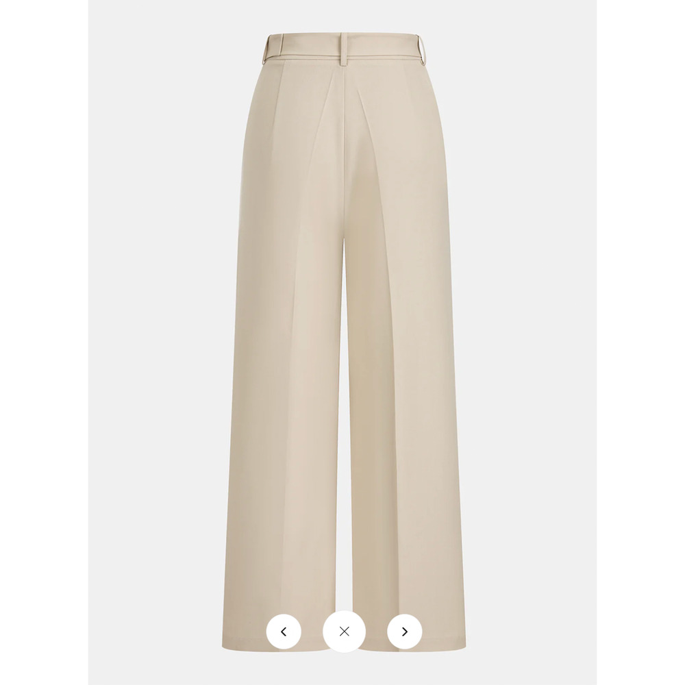 Copied - NWT Commense Sleeveless Ruched Top & Wide-Leg Pants Set Sz L - Picture 7 of 8